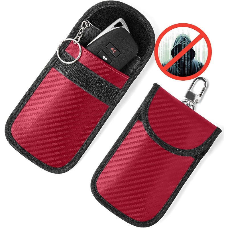 Car Key Signal Blocker - 2 шт. Чехол-блокиратор сигнала для автомобильных