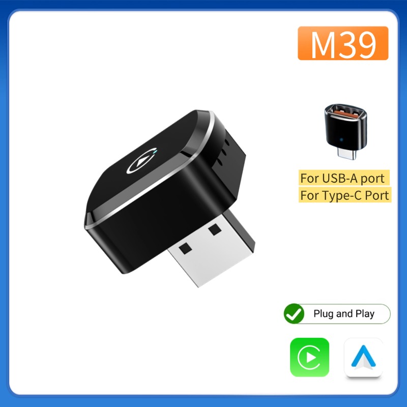 Car Accessories Usa - Беспроводной адаптер CarPlay Android Auto USB