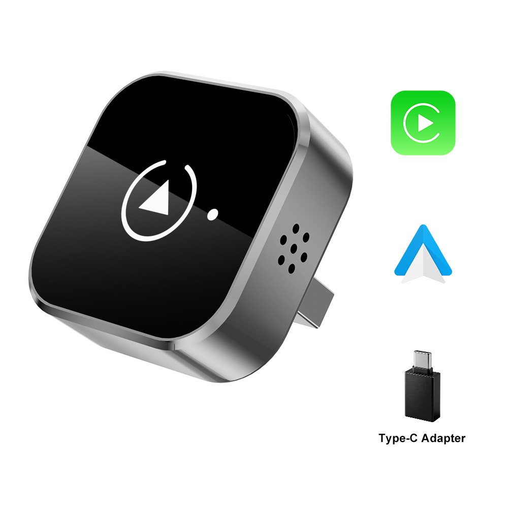 Car Accessories Usa - Беспроводной адаптер CarPlay Android Auto 2-в-1,