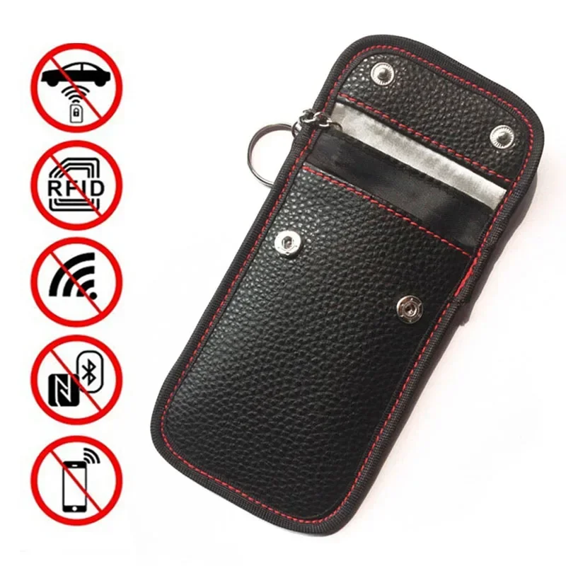 Car Key Signal Blocker - Антиугонный чехол-блокиратор RFID для автомобильного ключа