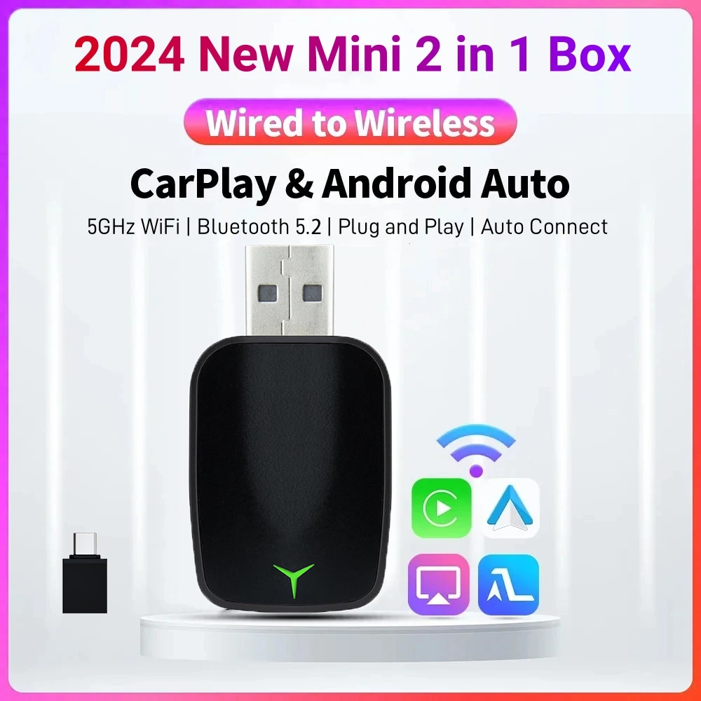 Car Accessories Usa - Новый проводной и беспроводной Carplay Android