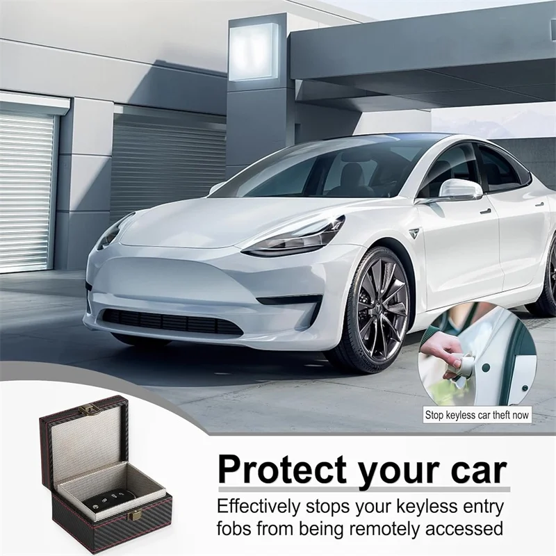 Car Key Signal Blocker - Защита от кражи Faraday Box RFID