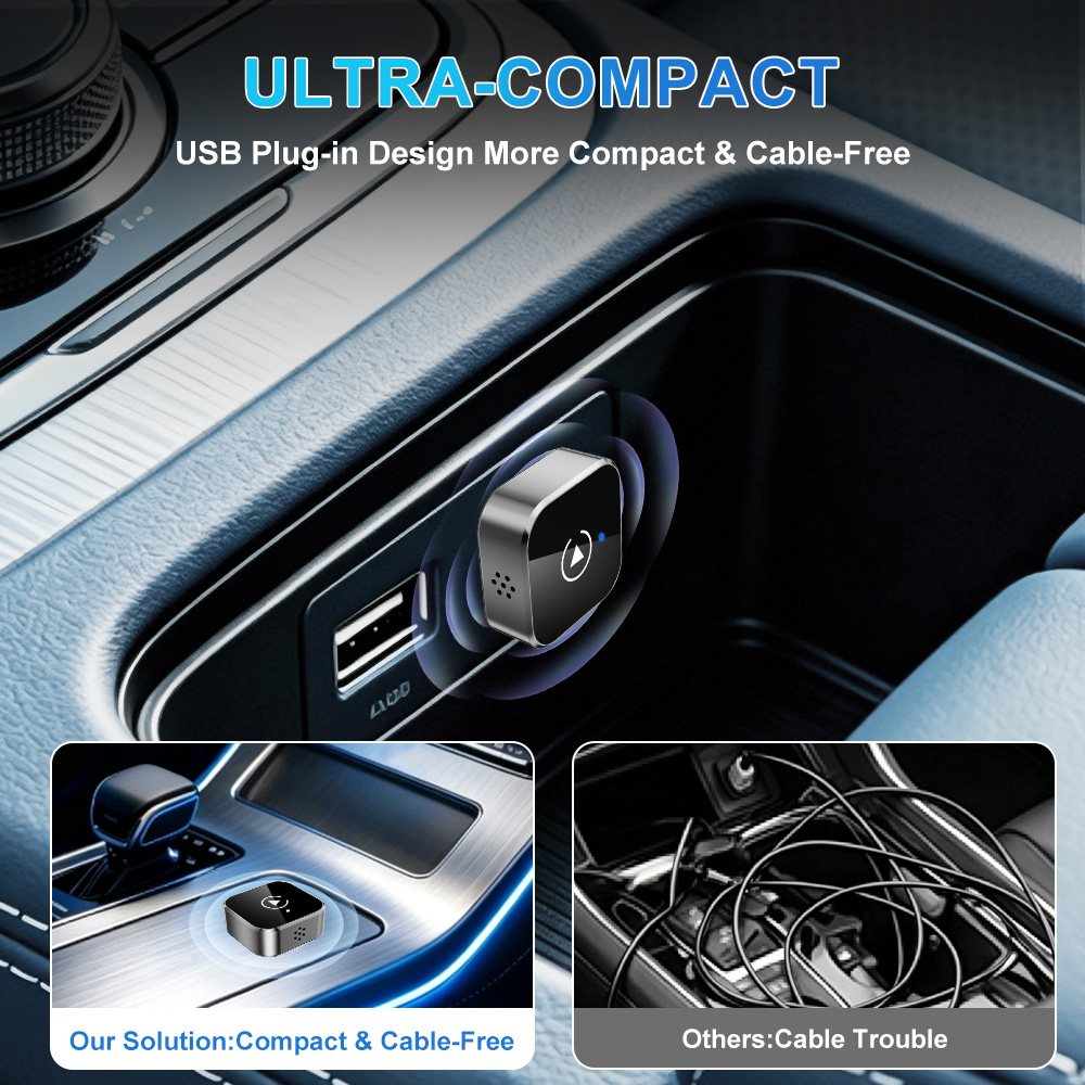 Беспроводной адаптер CarPlay A – обзор и цена Car Accessories Usa