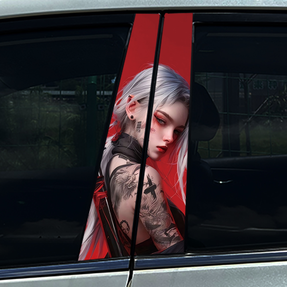 Набор из 4 штук: наклейка на B – обзор и цена Car Accessories In Tokyo