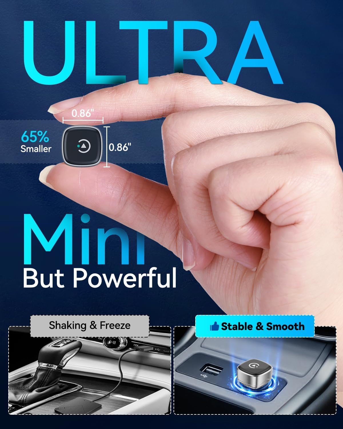 Беспроводной адаптер CarPlay U – обзор и цена Car Accessories Usa