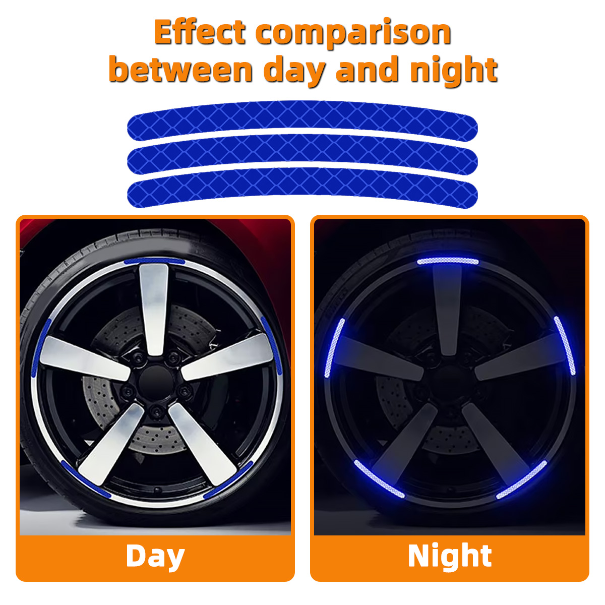 Светоотражающая наклейка на ко – обзор и цена Car Accessories For Night Driving