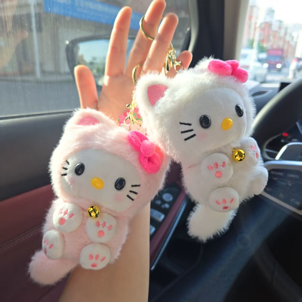 Милый кулон HelloKitty Bell Ca – обзор и цена Car Accessories Cute